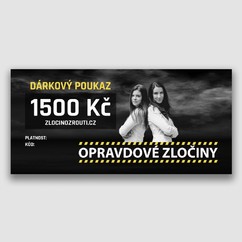 Elektronický dárkový poukaz 1500 Kč