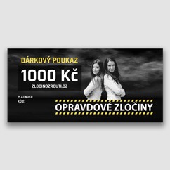 Elektronický dárkový poukaz 1000 Kč