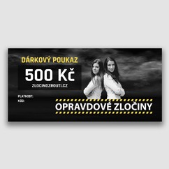 Elektronický dárkový poukaz 500 Kč